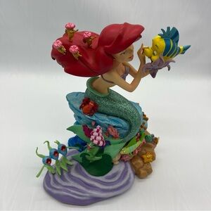 Disney Parks The Little Mermaid "Ariel and Friends " 13" Medium Big Fig New Rare